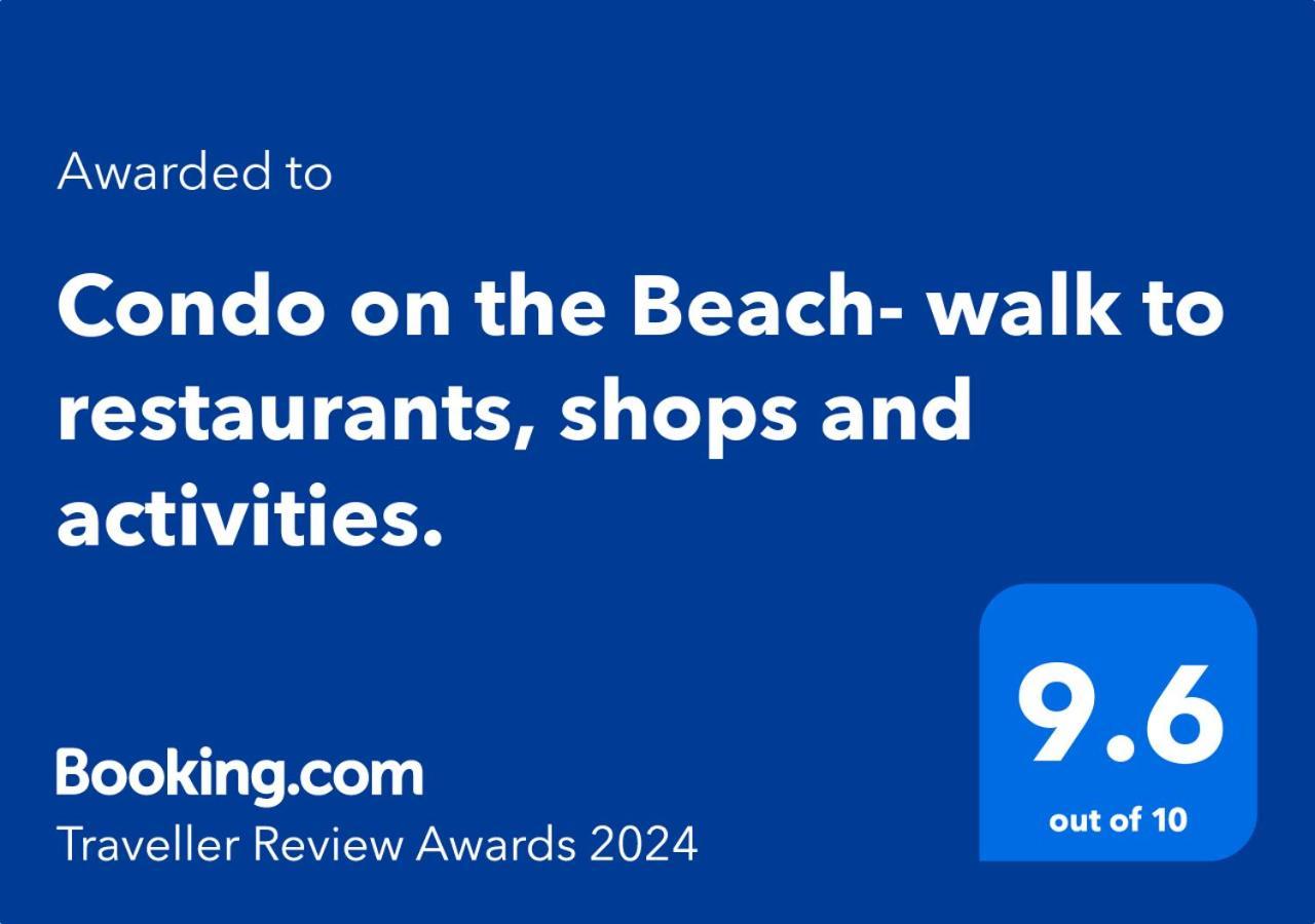 Condo On The Beach- Walk To Restaurants, Shops And Activities. Gulf Shores Exterior photo